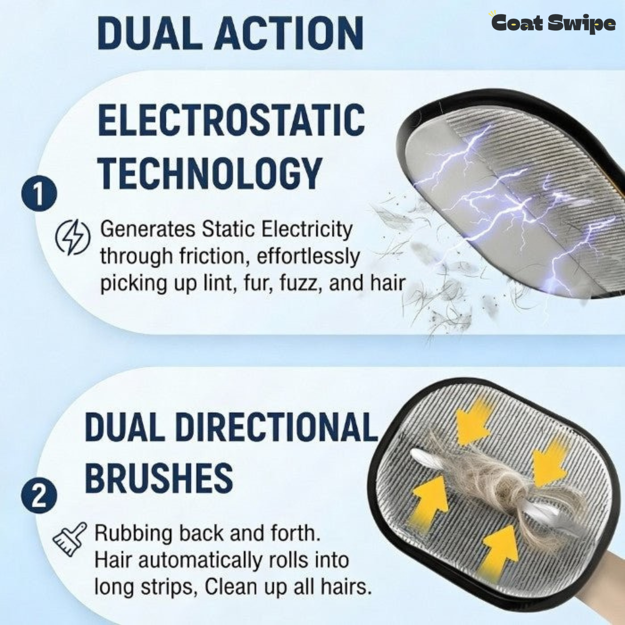 Coat Swipe - Pet Fur Remover